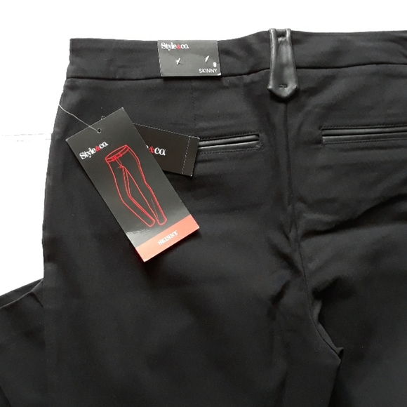 Style&Co. Black Skinny Pants - Picture 7 of 8